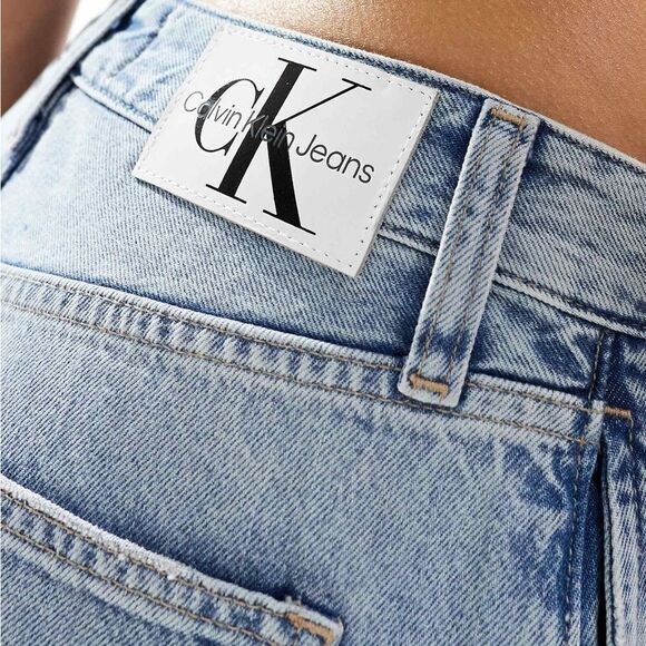 Calvin Klein Jeans 90s straight leg jeans in light wash size 33 NWT in pkg - Picture 4 of 9